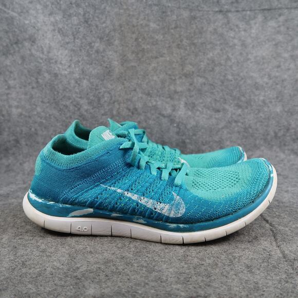 Nike Shoes Womens 9.5 Athletic Trainer Free Flyknit 4.0 Running Active Sneakers - Picture 1 of 12